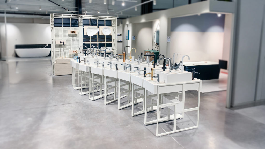 Présentoir Robinetterie avec Showroom - Présentoir Sanitaire