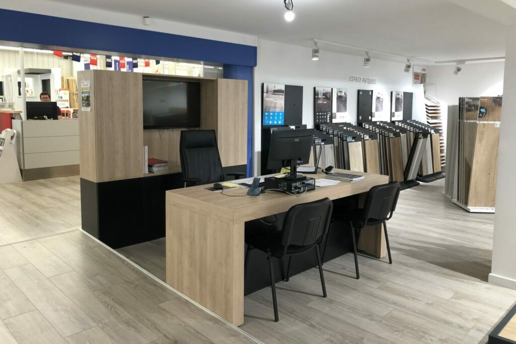 espace accueil magasin