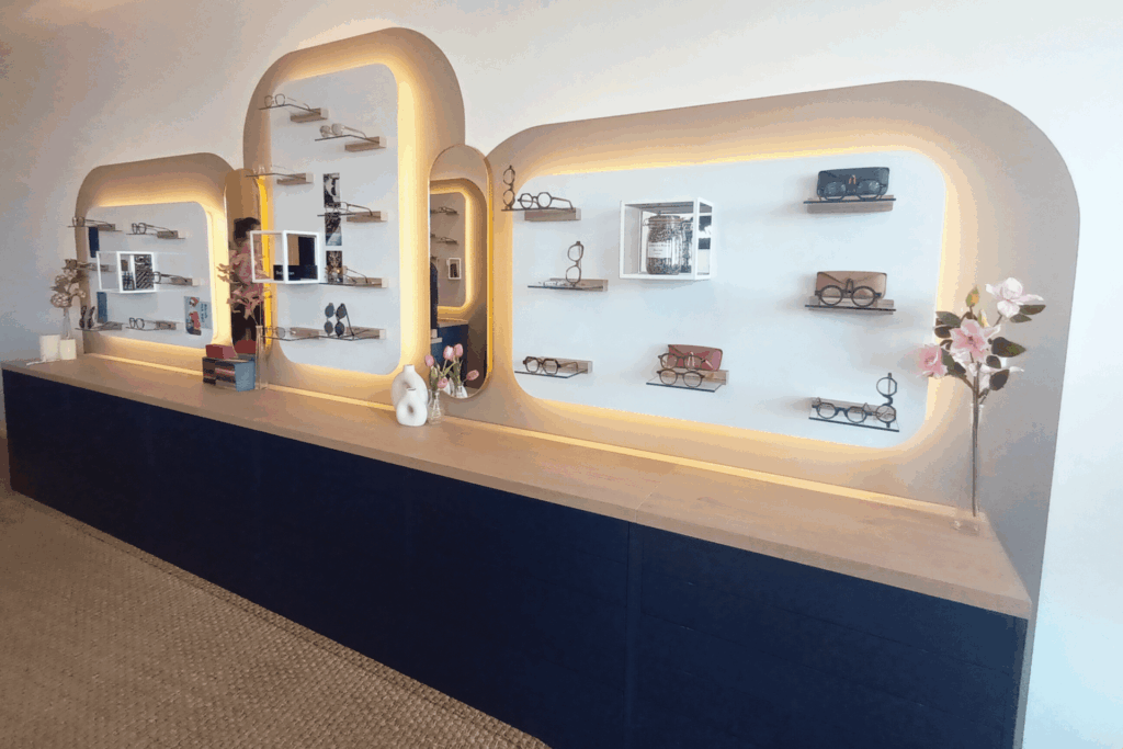 aménagement opticien