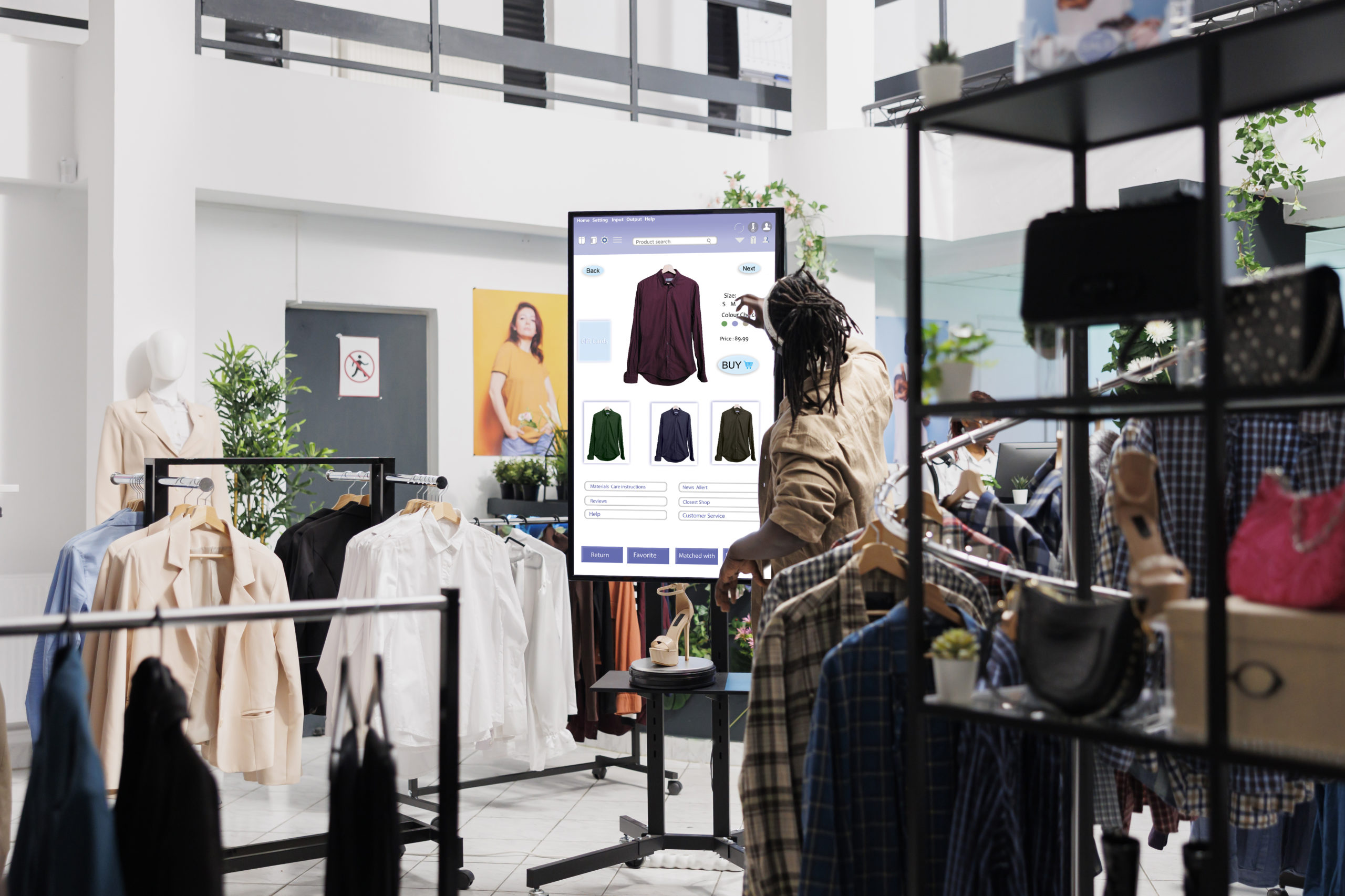 Digitalisation en showroom