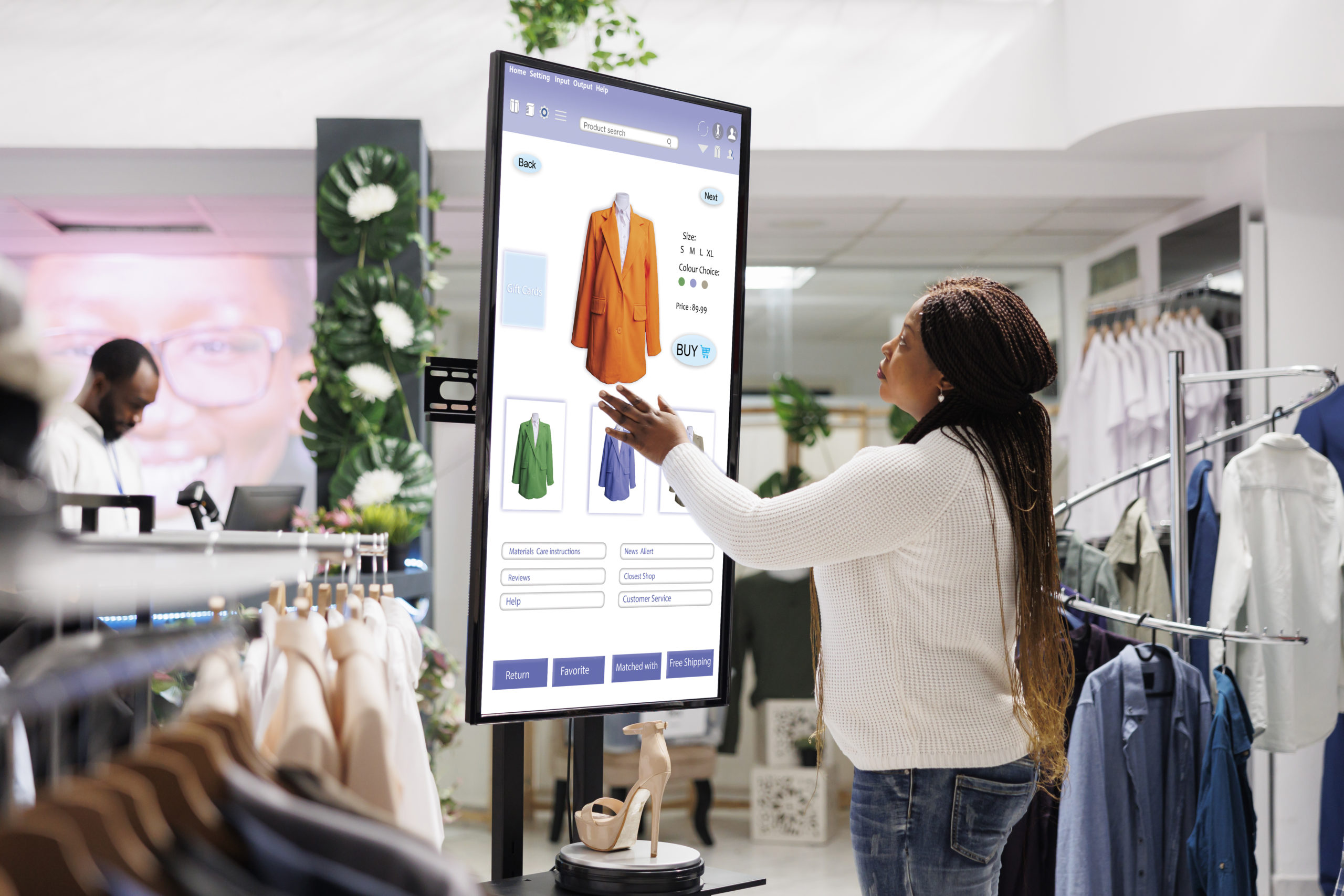 Digitalisation au sein des showrooms